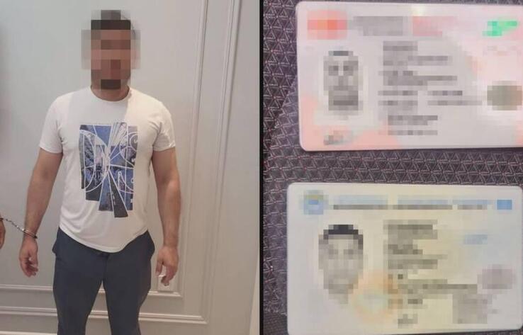 Шымкентте жалған төлқұжатпен іздеуде жүрген адам ұсталды
 