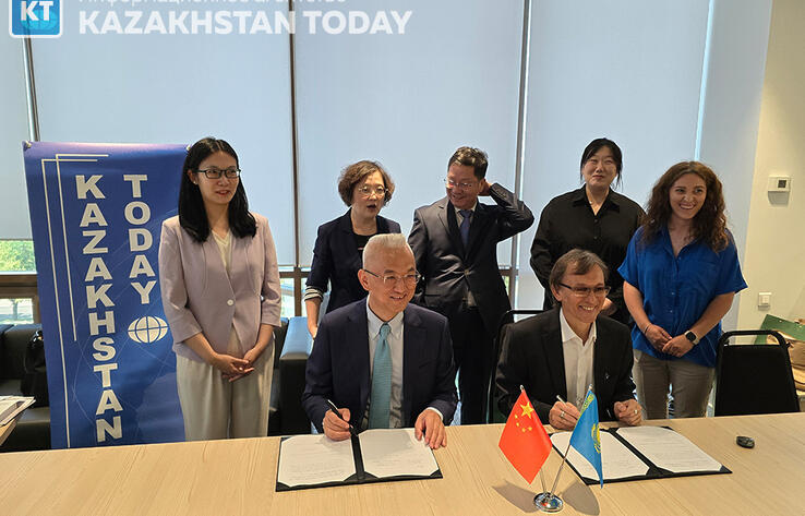 Kazakhstan Today was granted rights to distribute CGTN TV content 