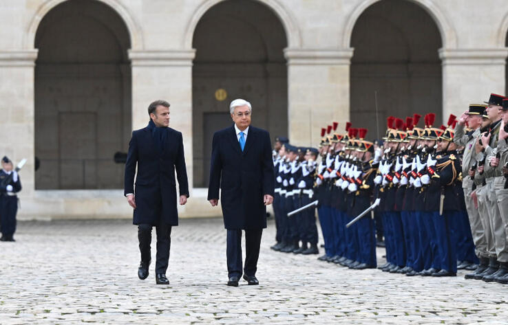President Tokayev arrives in France for state visit