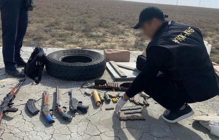 Қазақстанның ҰҚК қару контрабандасы арнасының жолын кесті