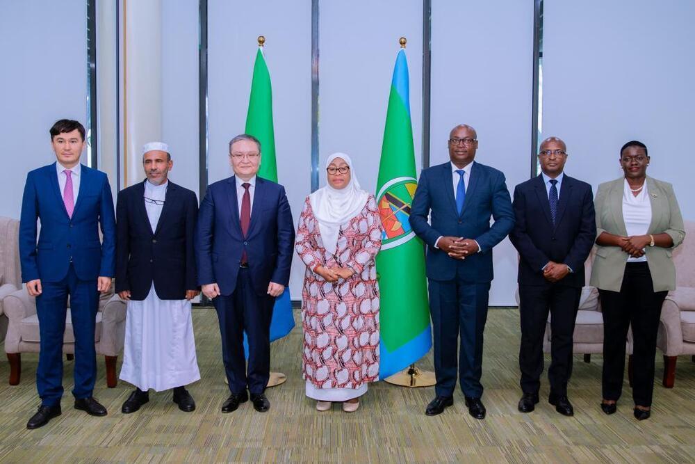 Ambassador of Kazakhstan Presented Credentials to the President of Tanzania