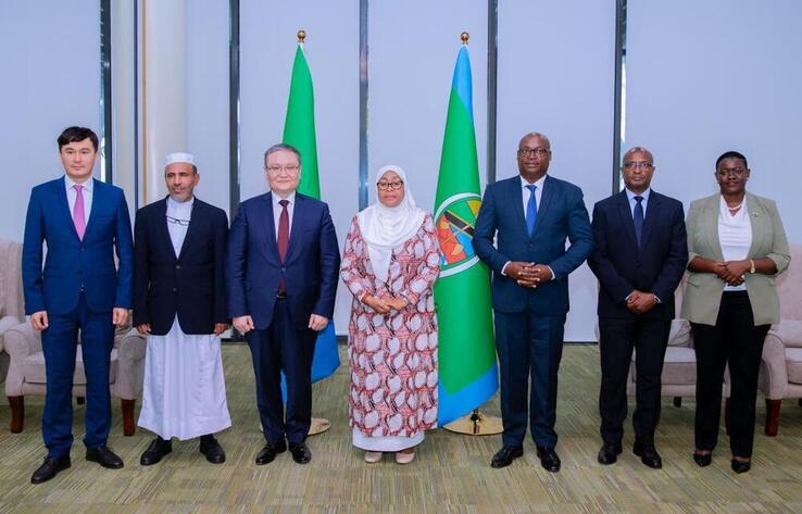 Ambassador of Kazakhstan Presented Credentials to the President of Tanzania