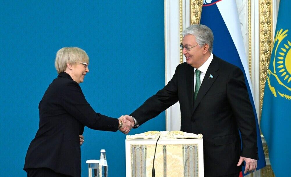 Визит президента Словении: о чем договорились Токаев и Пирц-Мусар