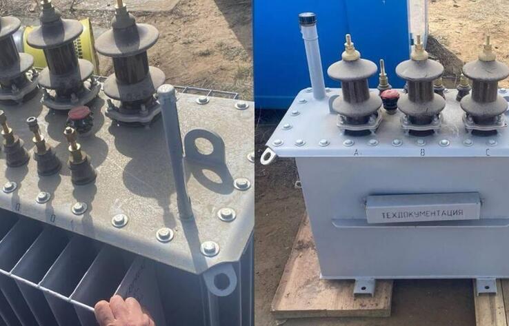 Ақтөбеде 3 млн теңгенің трансформаторларын ұрлаған күдікті ұсталды
 