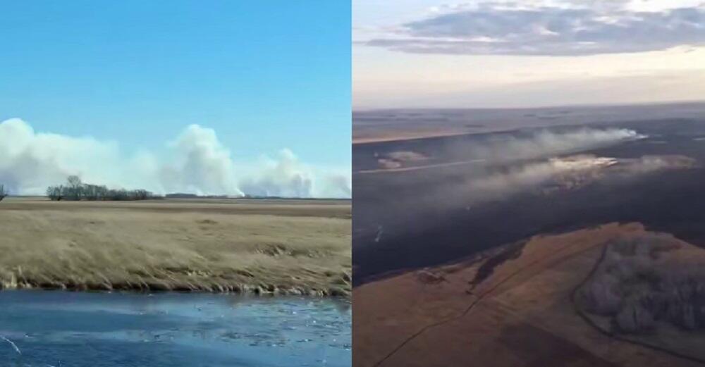 В Костанайской области ликвидирован природный пожар
