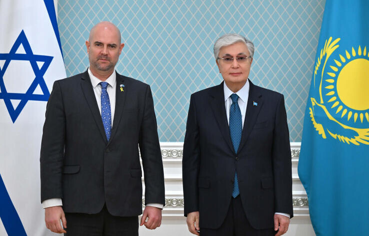 Kazakh President receives Knesset Speaker Amir Ohana