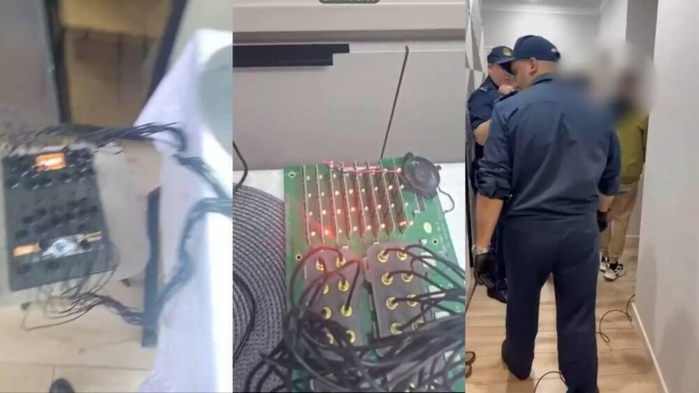 Көкшетауда шетелдіктен интернет-алаяқтыққа арналған SIM-box құрылғысы тәркіленді