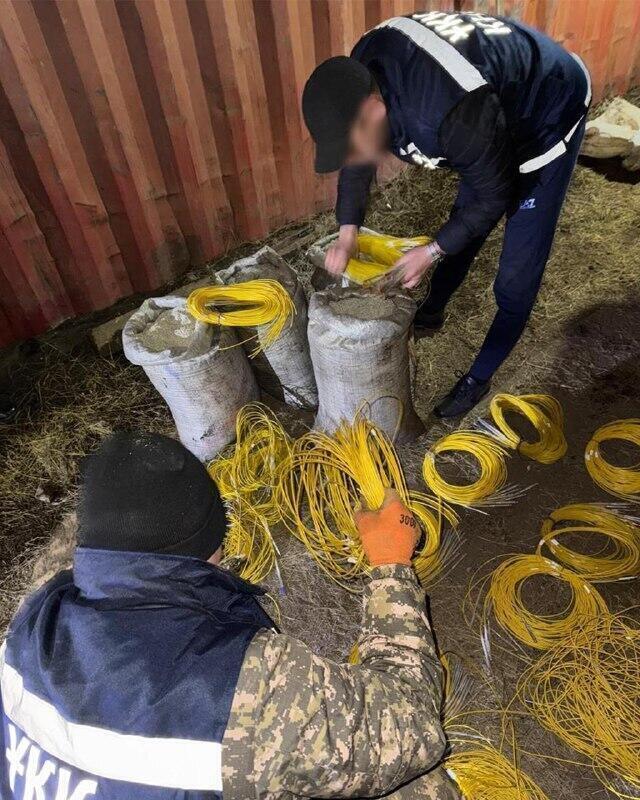 Ақмола облысында екі жүз килограмм жарылғыш заттар тәркіленді