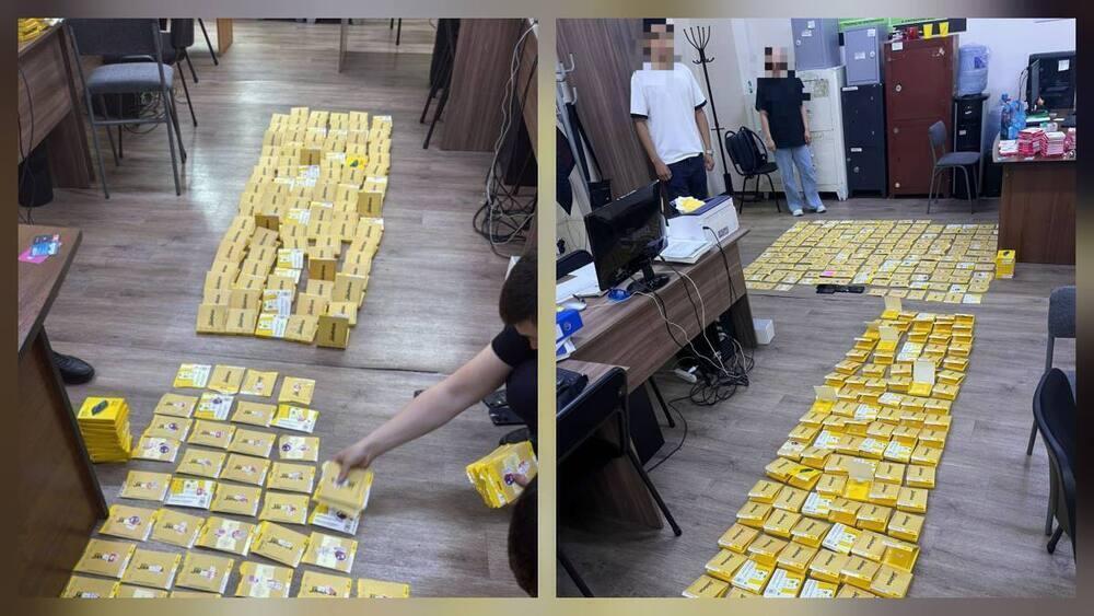 Алматыда интернет-алаяқтыққа арналған SIM-карталарды белсендіру схемасы әшкереленді
 