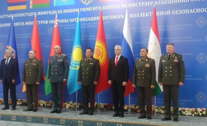 CSTO Defense Ministers' Council meeting kicks off in Bishkek