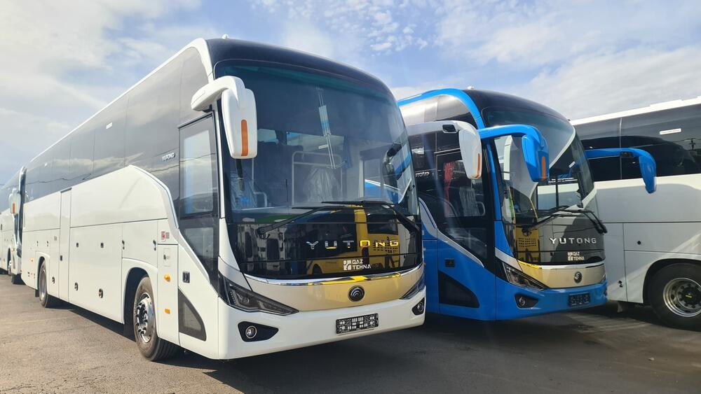 Четыре автобуса в день выпускает казахстанско-китайский завод в Сарани