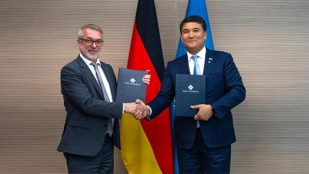 German Company to Build Dry Mix Plant in Zhambyl Region