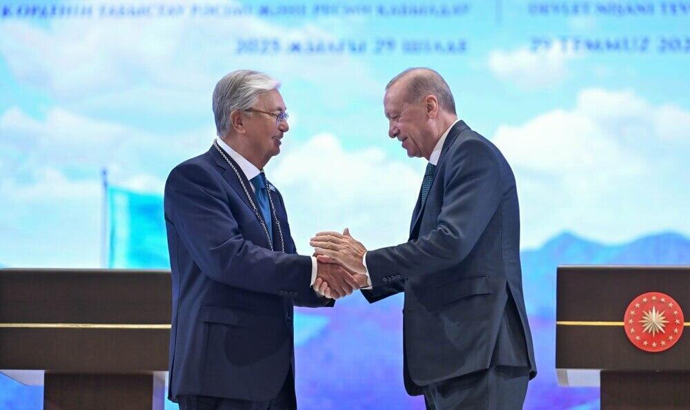 Келіссөздер табысты аяқталды - Тоқаев пен Ердоған Анкарадағы кездесуді қорытындылады
