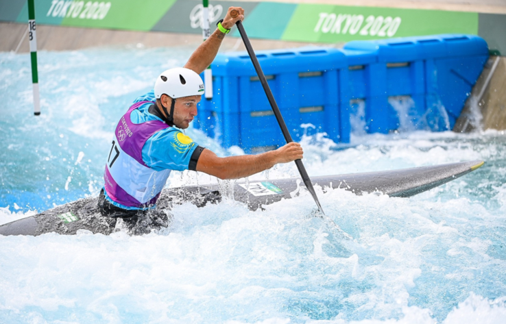 Kazakhstan pockets 2 bronze at Asian Canoe Slalom Championships in China
