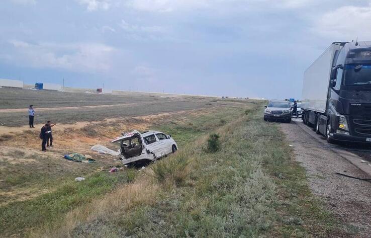 В Актюбинской области в ДТП погибли четыре человека