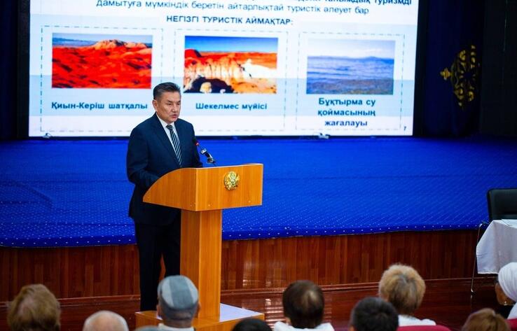 Туризм, АПК и рыбное хозяйство - основные точки роста Курчумского района