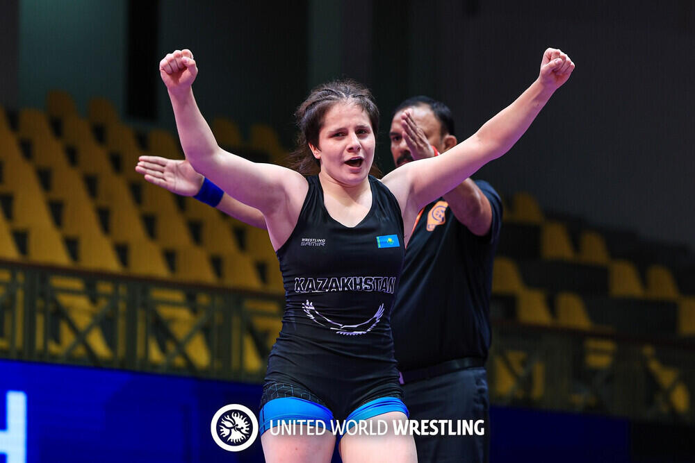Kazakh Anna Stratan grabs bronze at U20 World Wrestling Championships