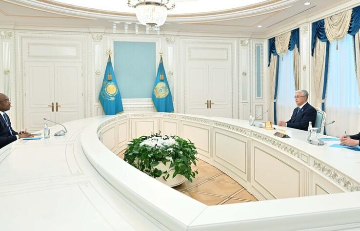 Tokayev receives special envoy of President of Democratic Republic of Congo