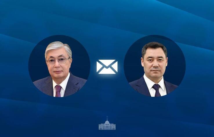 Токаев поздравил президента Кыргызстана с Днем независимости