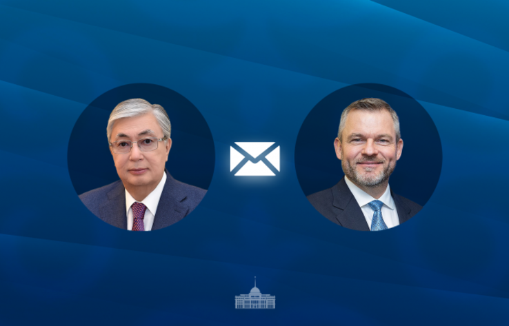 Tokayev extends Constitution Day greetings to Slovak President