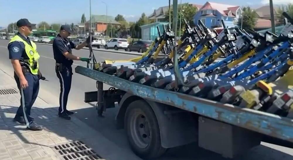 В Алматы выявлено свыше 11 тысяч нарушений среди пользователей электросамокатов