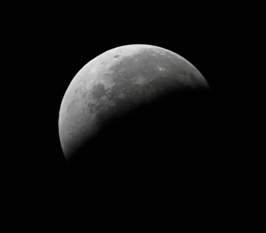 Айдың тұтылуы: түнгі аспаннан фоторепортаж. Сурет: roscosmos.ru