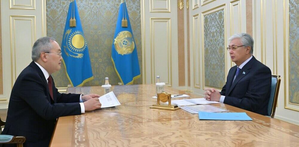Мемлекет басшысы Қаржылық мониторинг агенттігінің төрағасы Жанат Элимановты қабылдады