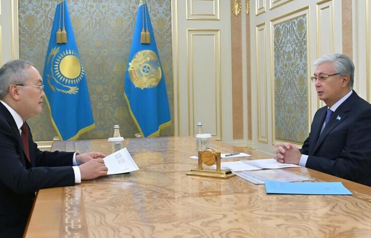 Мемлекет басшысы Қаржылық мониторинг агенттігінің төрағасы Жанат Элимановты қабылдады