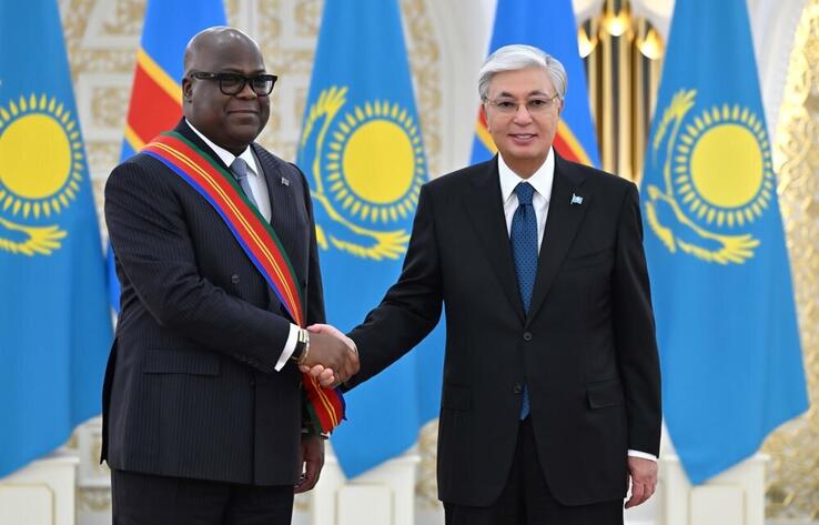 Tokayev held talks with President of the Democratic Republic of the Congo in a narrow format