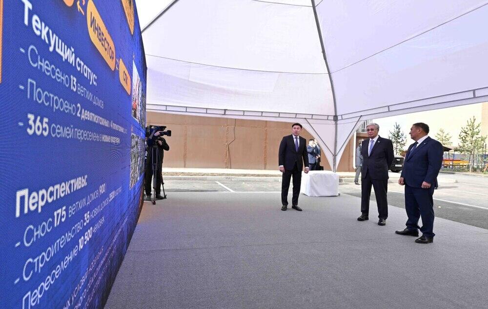 Kokshetau's new general plan presented to Head of State