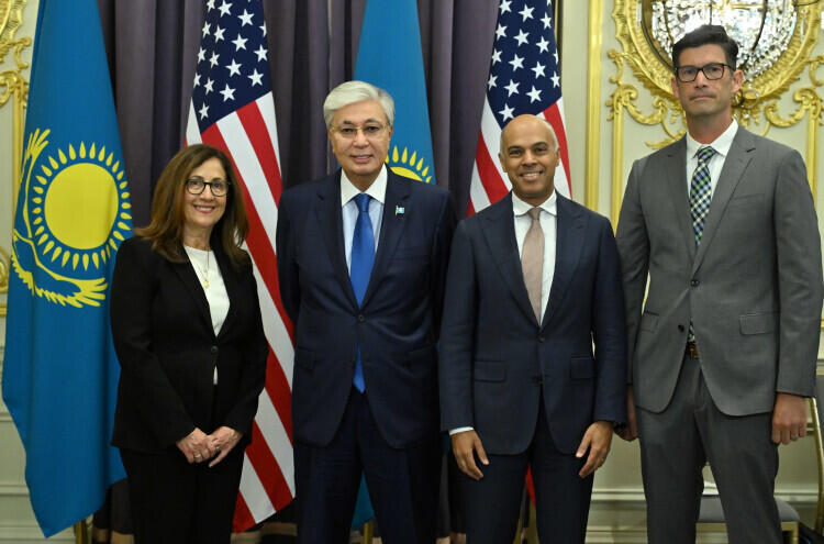 Tokayev met with Amit Sevak, President and CEO of Educational Testing Service