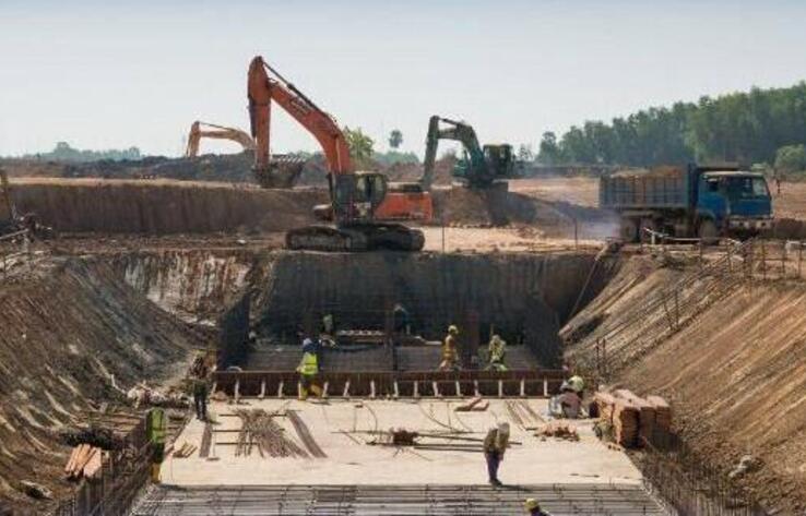 Reconstruction of Kyzylagash reservoir in Zhetysu region wraps up