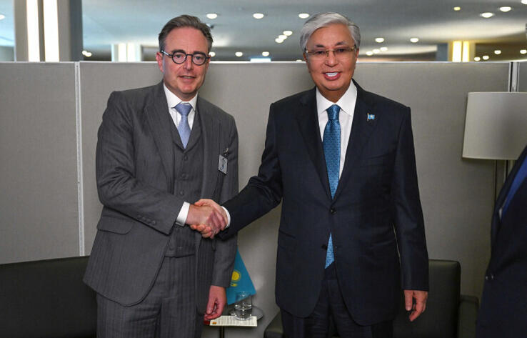 Tokayev held a meeting with Prime Minister of Belgium Bart De Wever