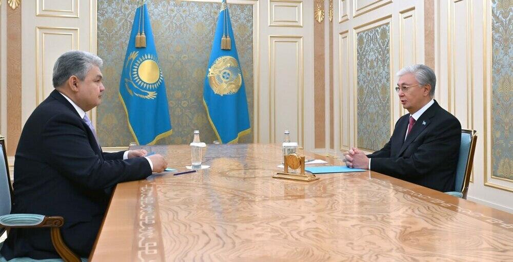 President receives newly-appointed FM