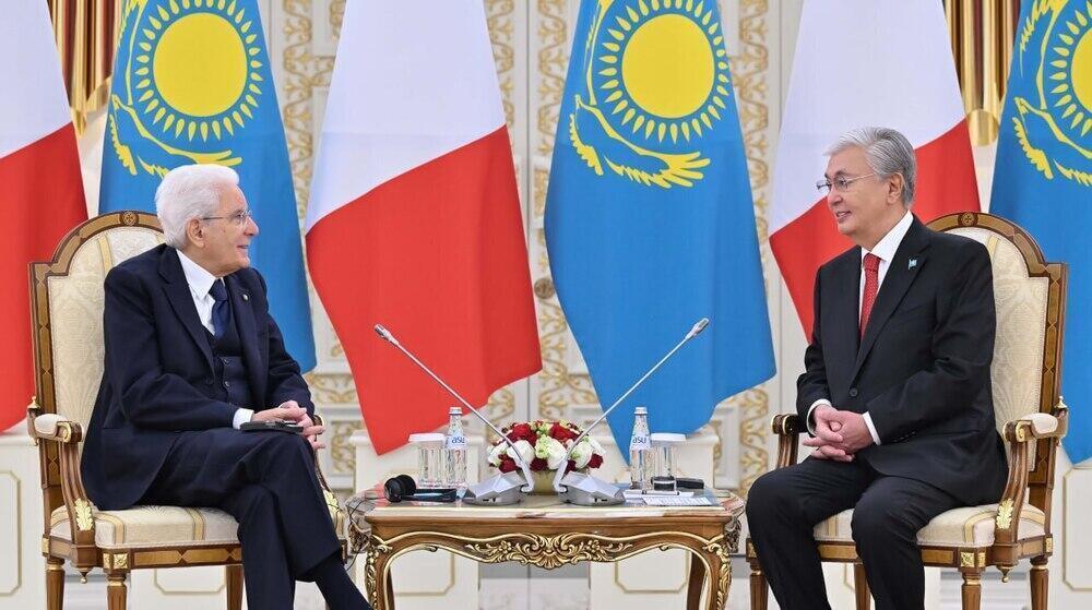 Tokayev and Sergio Mattarella held talks