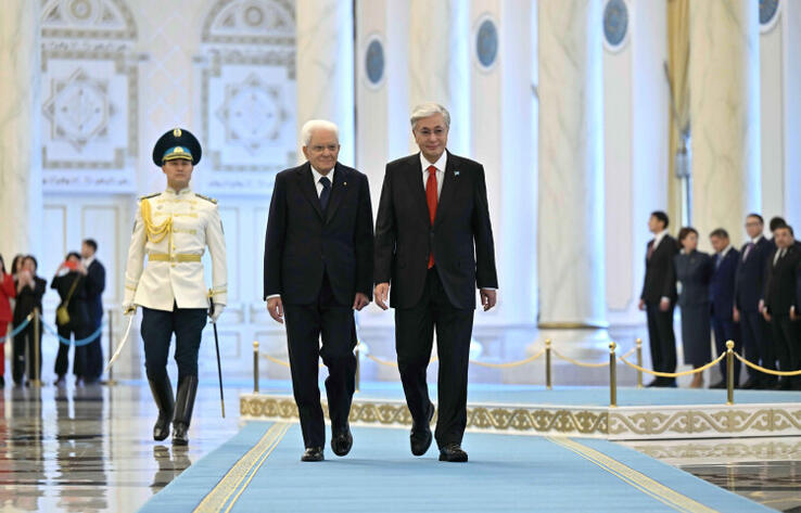 Қасым-Жомарт Тоқаев пен Серджо Маттарелла келіссөз жүргізді