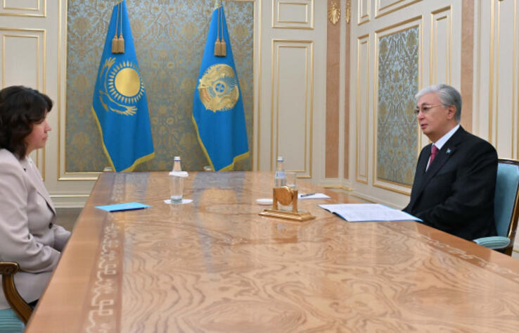 Мемлекет басшысы Оқу-ағарту министрі Жұлдыз Сүлейменованы қабылдады