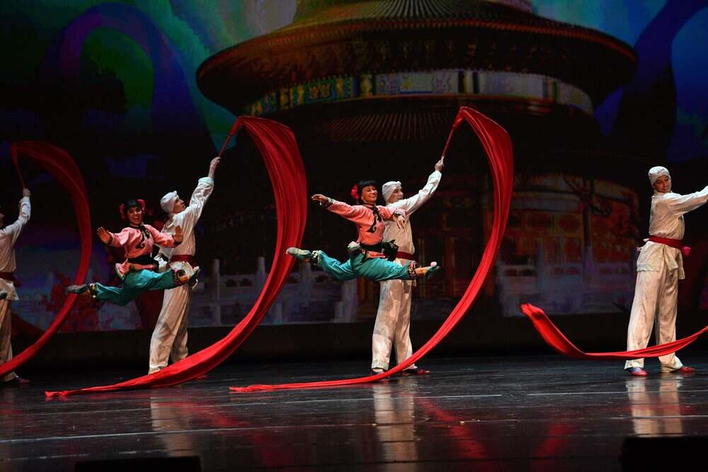 Балет Моисеева покорил Алматы. Фото: Пресс-служба ансамбля Игоря Моисеева