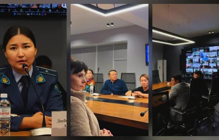 Алматы облысында полиция қызметкерлері студенттермен кездесу өткізді