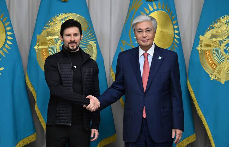 Мемлекет басшысы Telegram мессенджерінің негізін қалаушы Павел Дуровты қабылдады