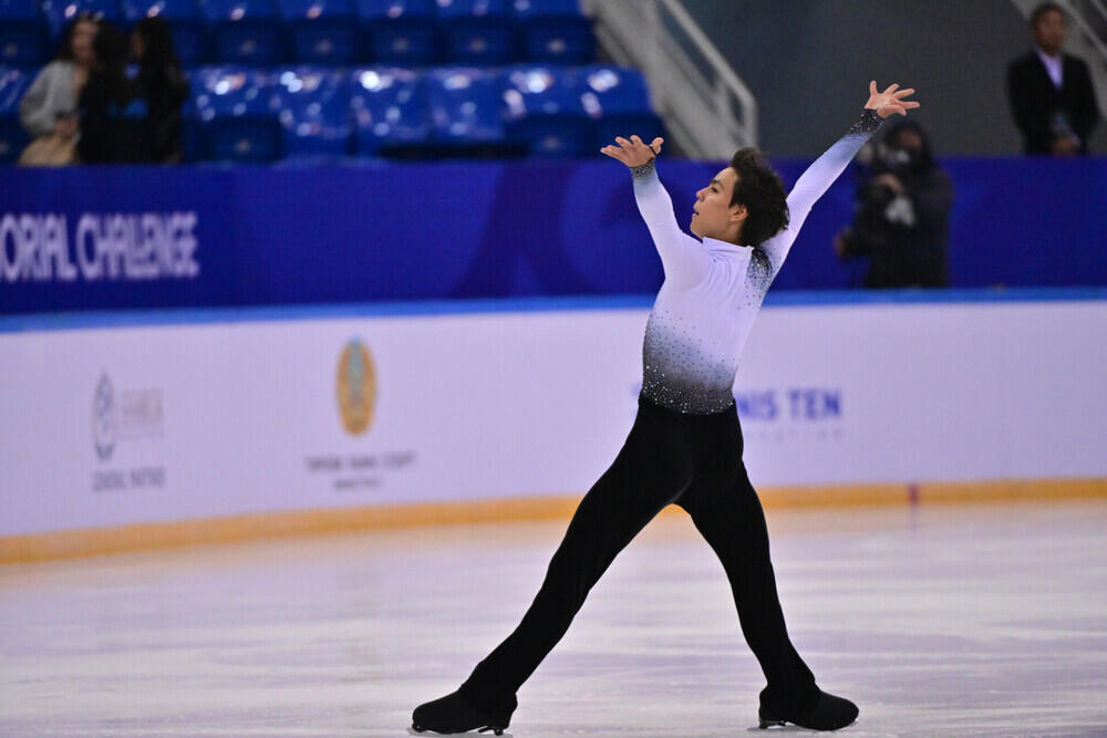 Kazakhstan's Shaidorov 1st in SP at Denis Ten Memorial Challenge 2025