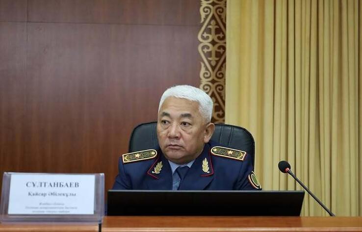 В департаменте полиции Жамбылской области назначен новый руководитель 