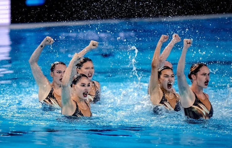 Kazakhstan sweeps 3 medals at Asian Artistic Swimming Championships