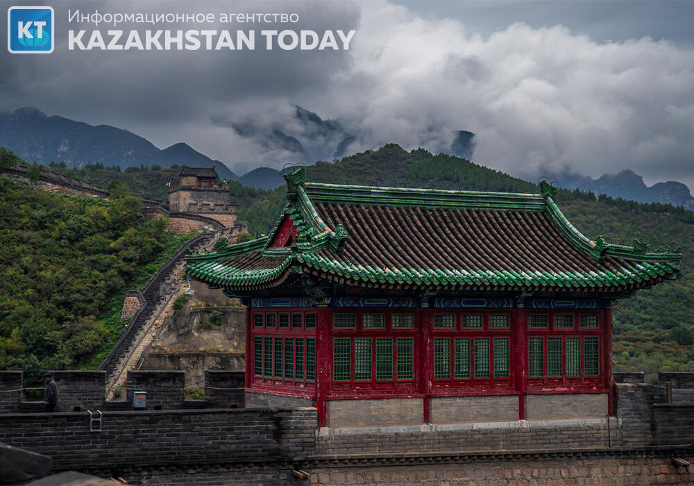 The Great Wall of China in Changping Valley