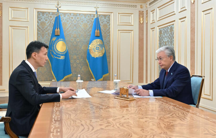 Мемлекет басшысы "Қазатомөнеркәсіп" ҰАК" АҚ басқарма төрағасы Мейіржан Юсуповты қабылдады