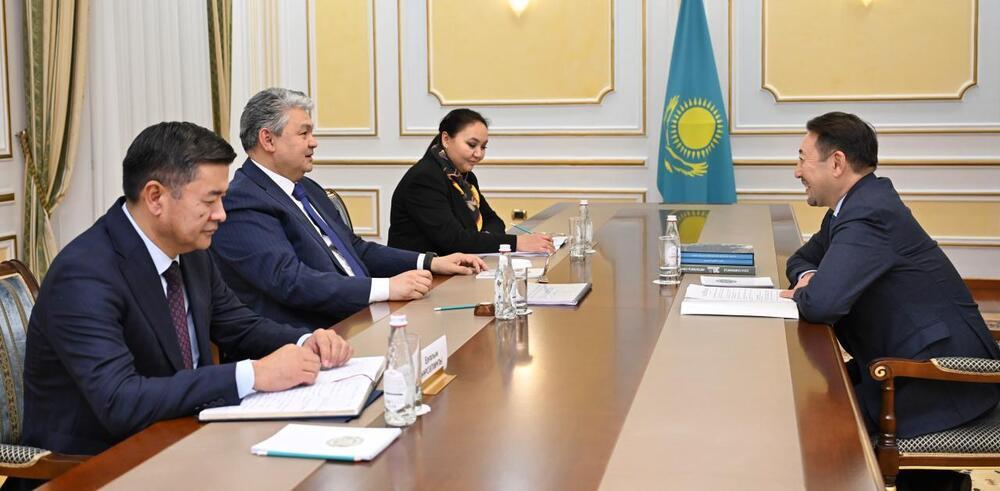 Kazakh Foreign Minister Received Secretary General of CICA