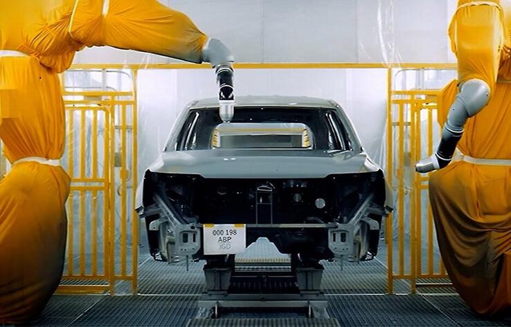 Мемлекет басшысы телекөпір арқылы KIA Qazaqstan автомобиль зауытын ашты