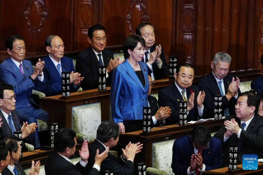 Sanae Takaichi officially elected Japanese PM
