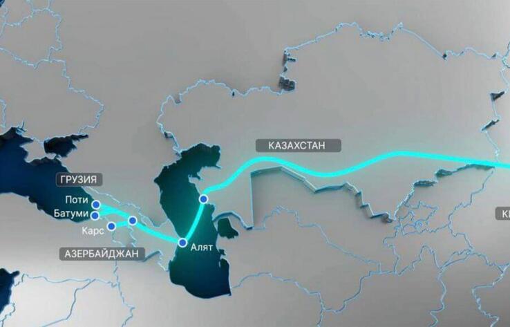 Қасым-Жомарт Тоқаев пен Ильхам Әлиевке Орта дәлізді дамыту жобасы таныстырылды