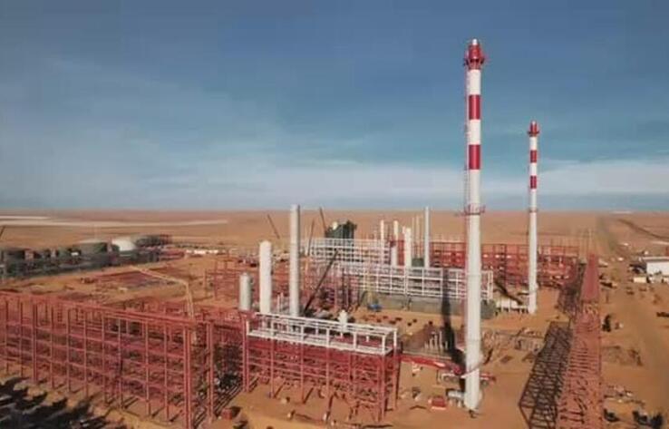 Қашағанда газ өңдеу зауытының құрылысы жалғасуда